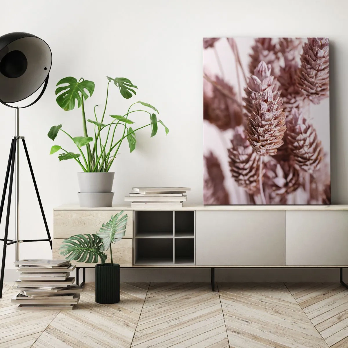 Canvastavla - Bild på duk - Skenet bedrar - 65x120 cm