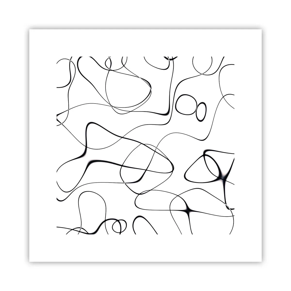 Affisch - Livets stigar, ödets tur - 30x30 cm