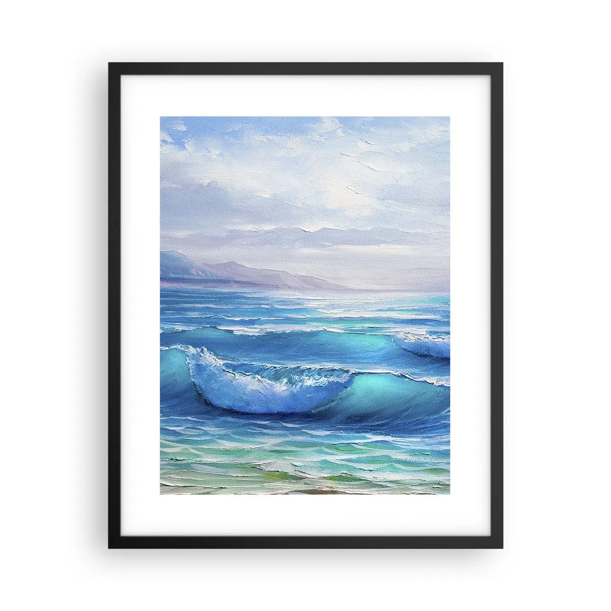 Affisch i svart ram - Stillande - 40x50 cm