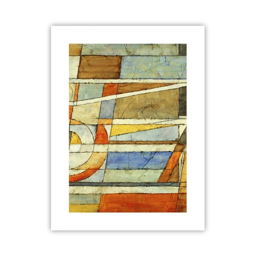 Affisch - Kubismen på bygget - 30x40 cm
