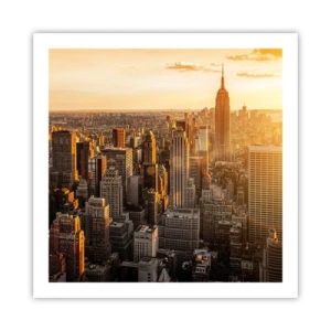 Affisch - Växa i solskenet - 60x60 cm