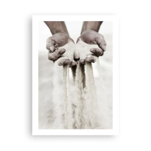 Affisch - Med dessa händer... - 50x70 cm