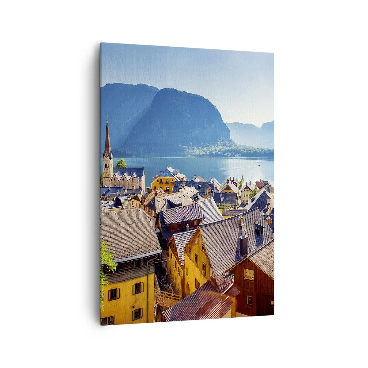 Canvastavla - Bild på duk - Mera pittoreskt blir det inte - 70x100 cm