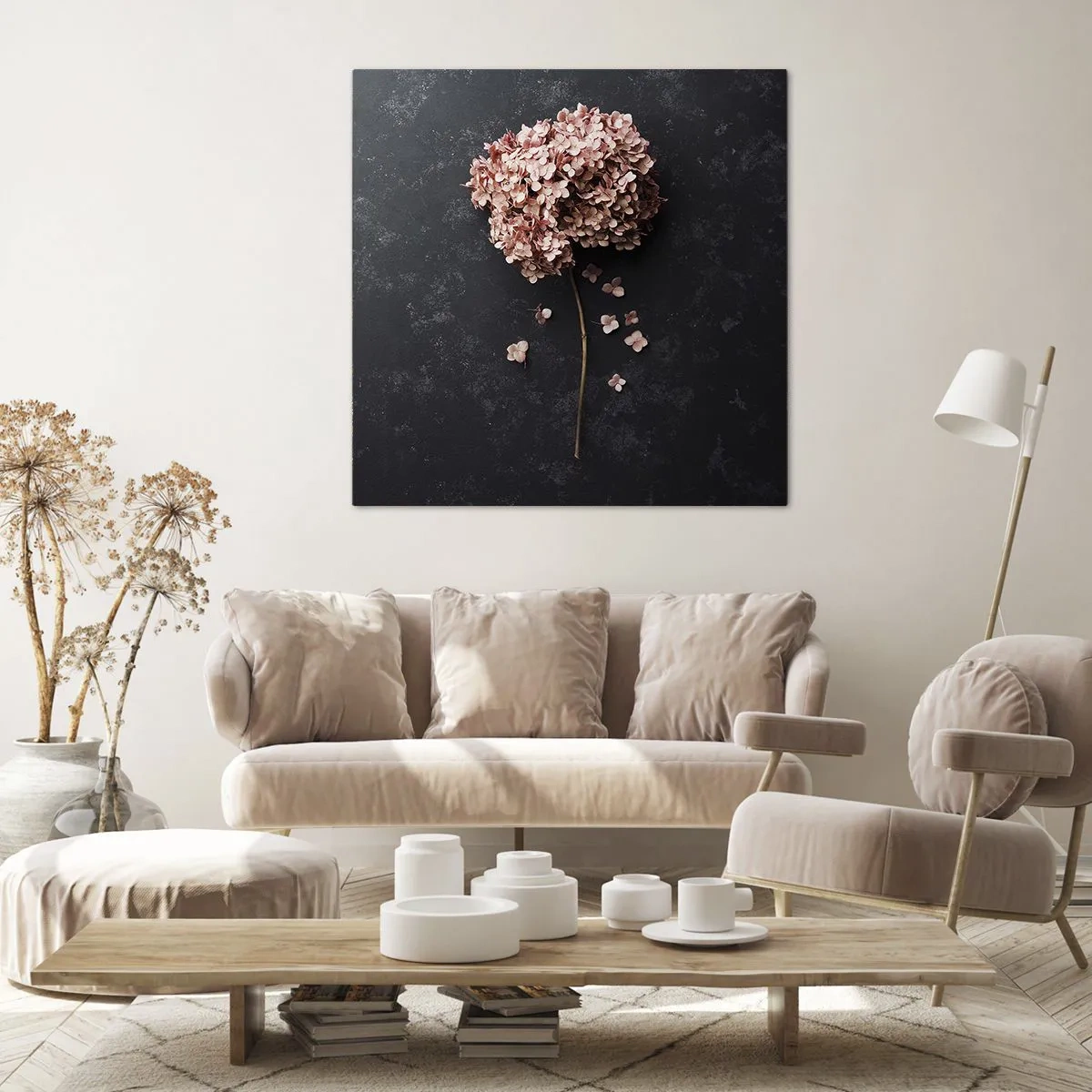 Canvastavla - Bild på duk - Ett verkligt romantiskt tecken - 50x50 cm