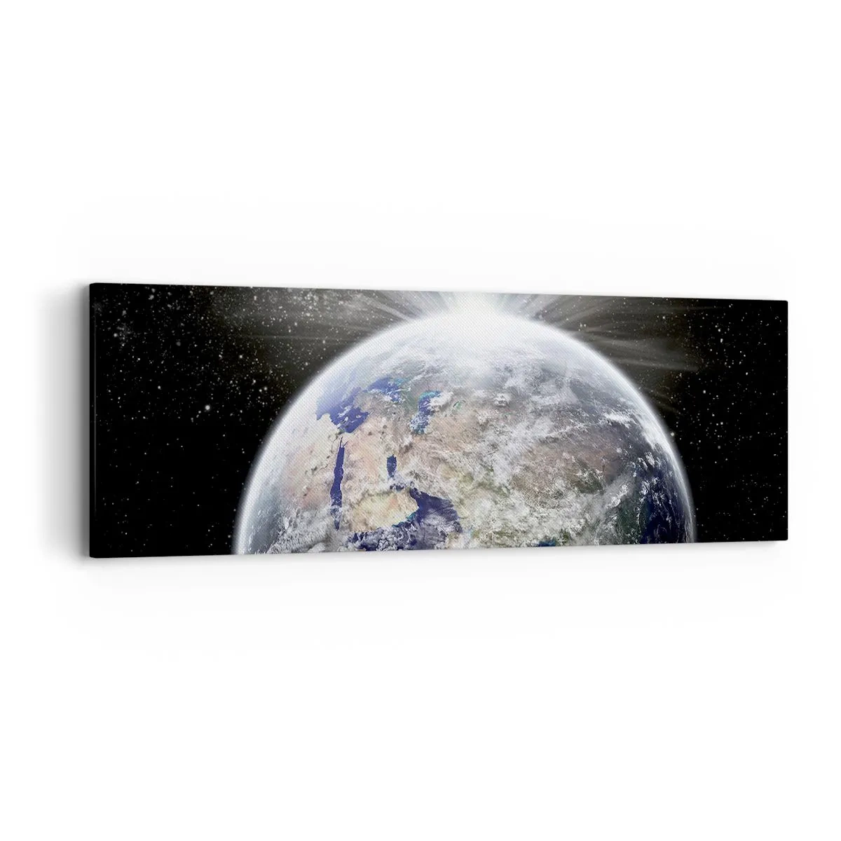 Canvastavla - Bild på duk - I fullt sken - 90x30 cm