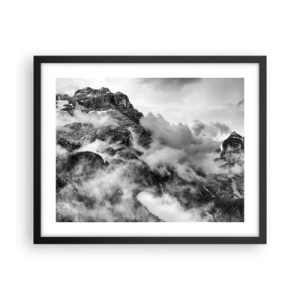 Affisch i svart ram - Vackra och grymma - 50x40 cm