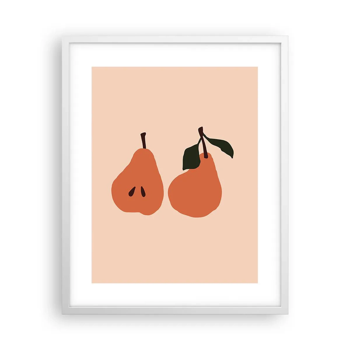 Affisch i vit ram - Bara sötma - 40x50 cm