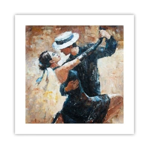 Affisch - A la Rudolf Valentino - 40x40 cm