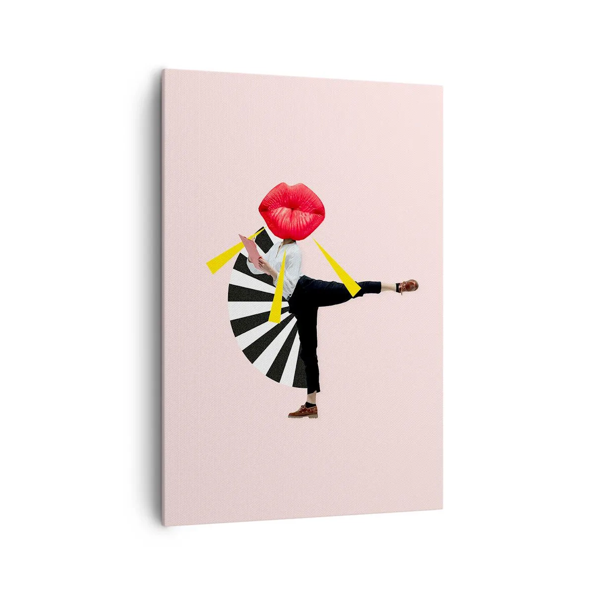 Canvastavla - Bild på duk - Surrealistisk pop-art - 70x100 cm