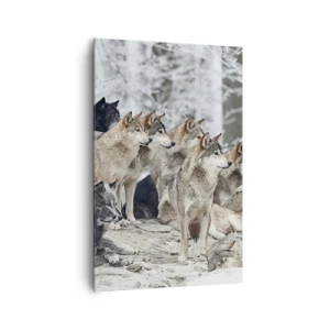 Canvastavla - Bild på duk - Familj och vänner - 80x120 cm