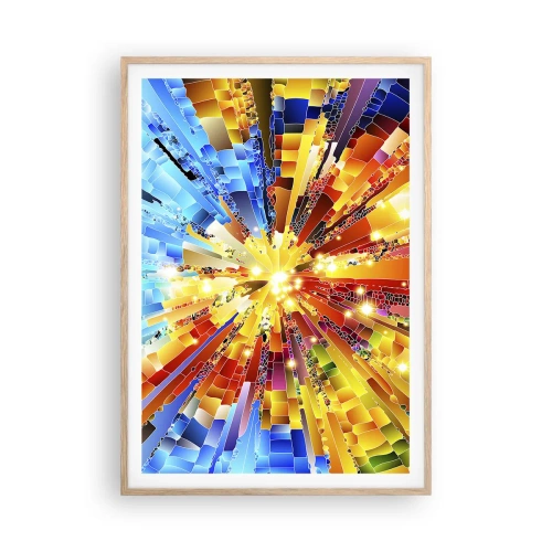 Affisch i ram av ljusek - In medias res - 70x100 cm
