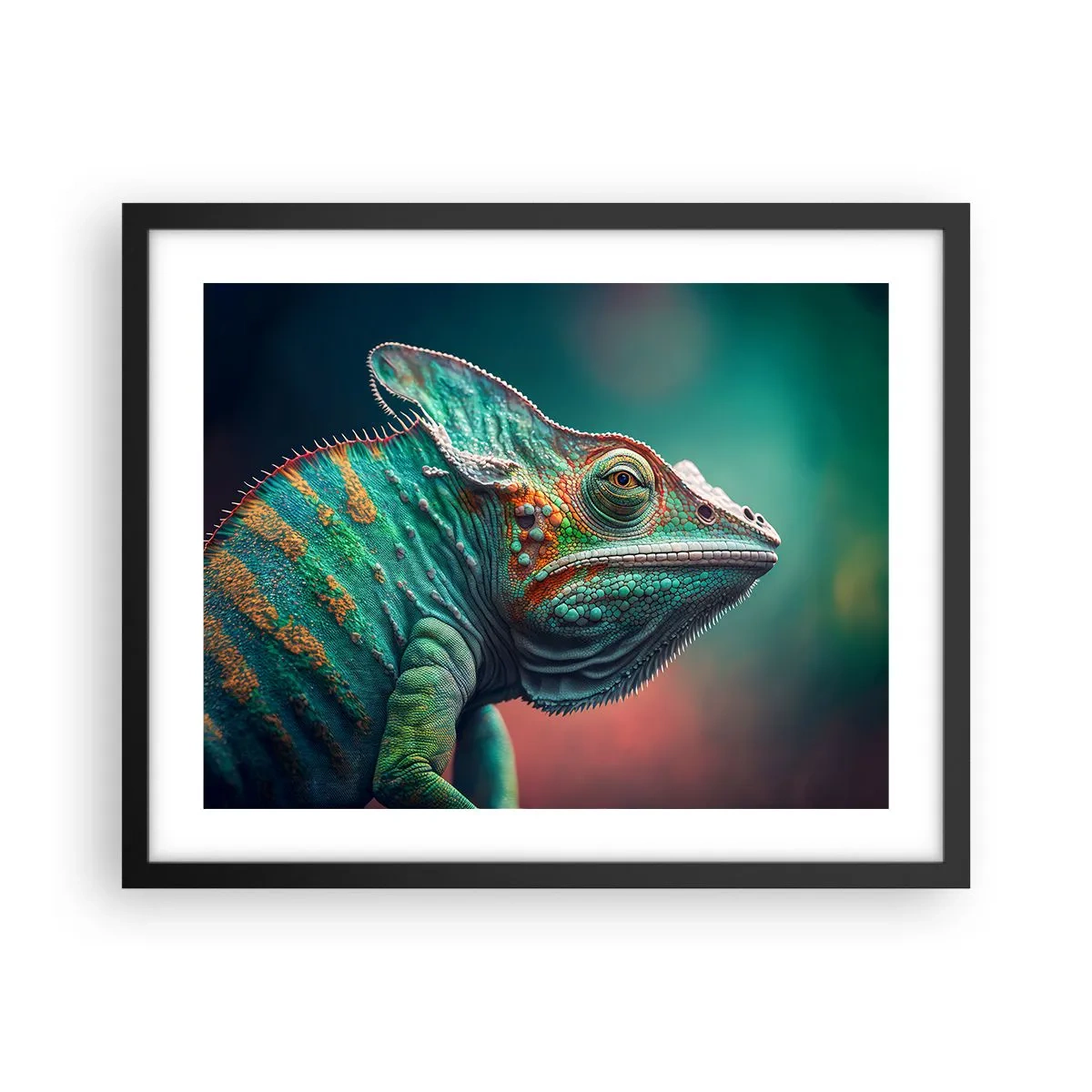 Affisch i svart ram - Ser du mig? Inte bra… - 50x40 cm