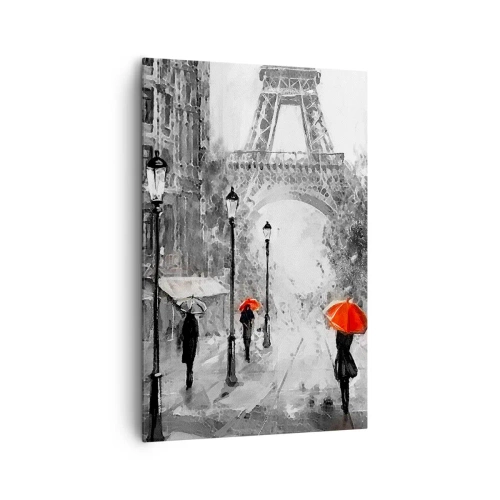Canvastavla - Bild på duk - Alla vägar leder till tornet - 80x120 cm