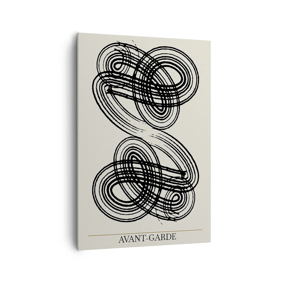 Canvastavla - Bild på duk - Det kom ut spontant - 70x100 cm