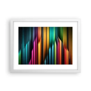 Affisch i vit ram - Lysande orgel - 40x30 cm