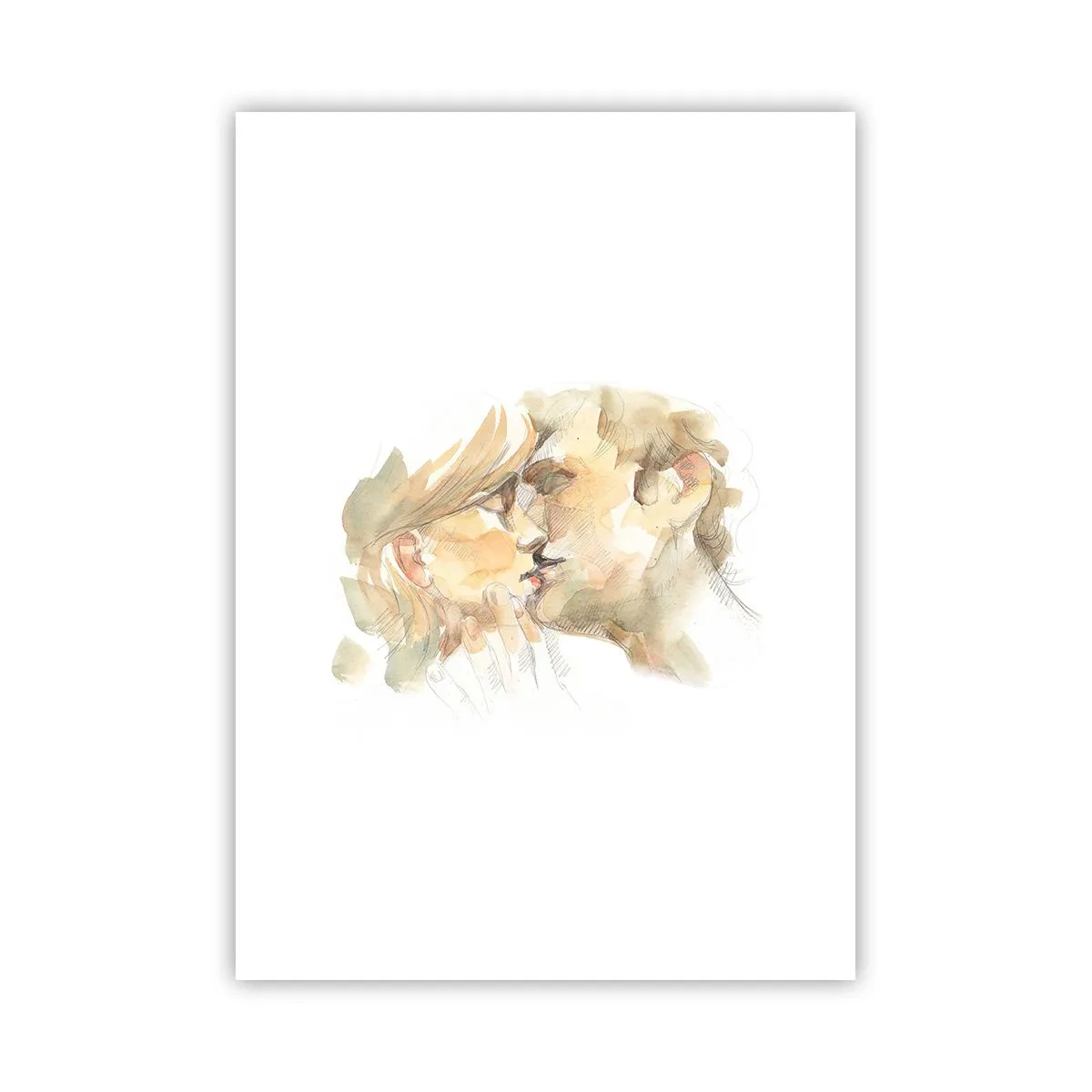 Affisch - Upphittad hälft? - 50x70 cm