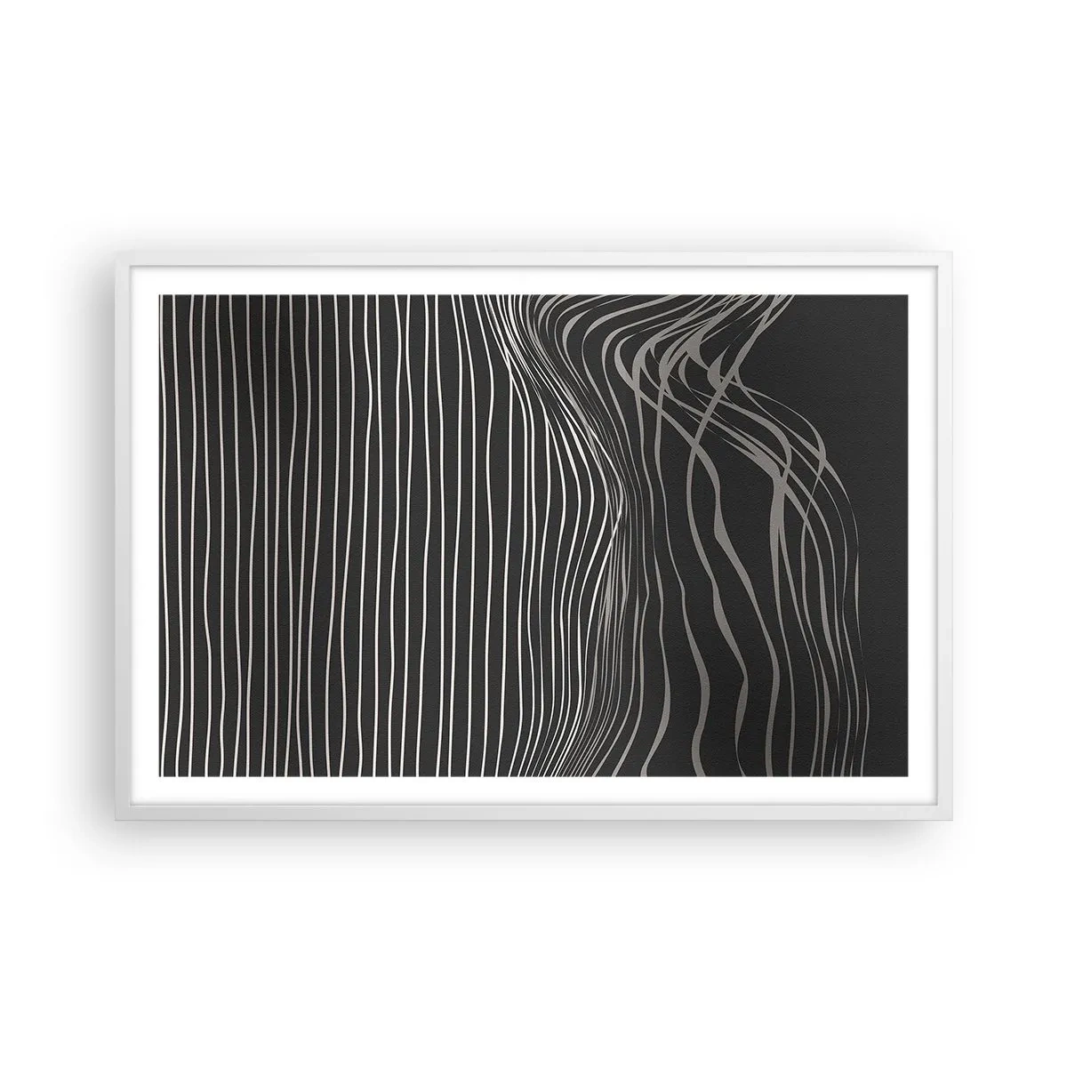 Affisch i vit ram - Rytm och accent - 91x61 cm