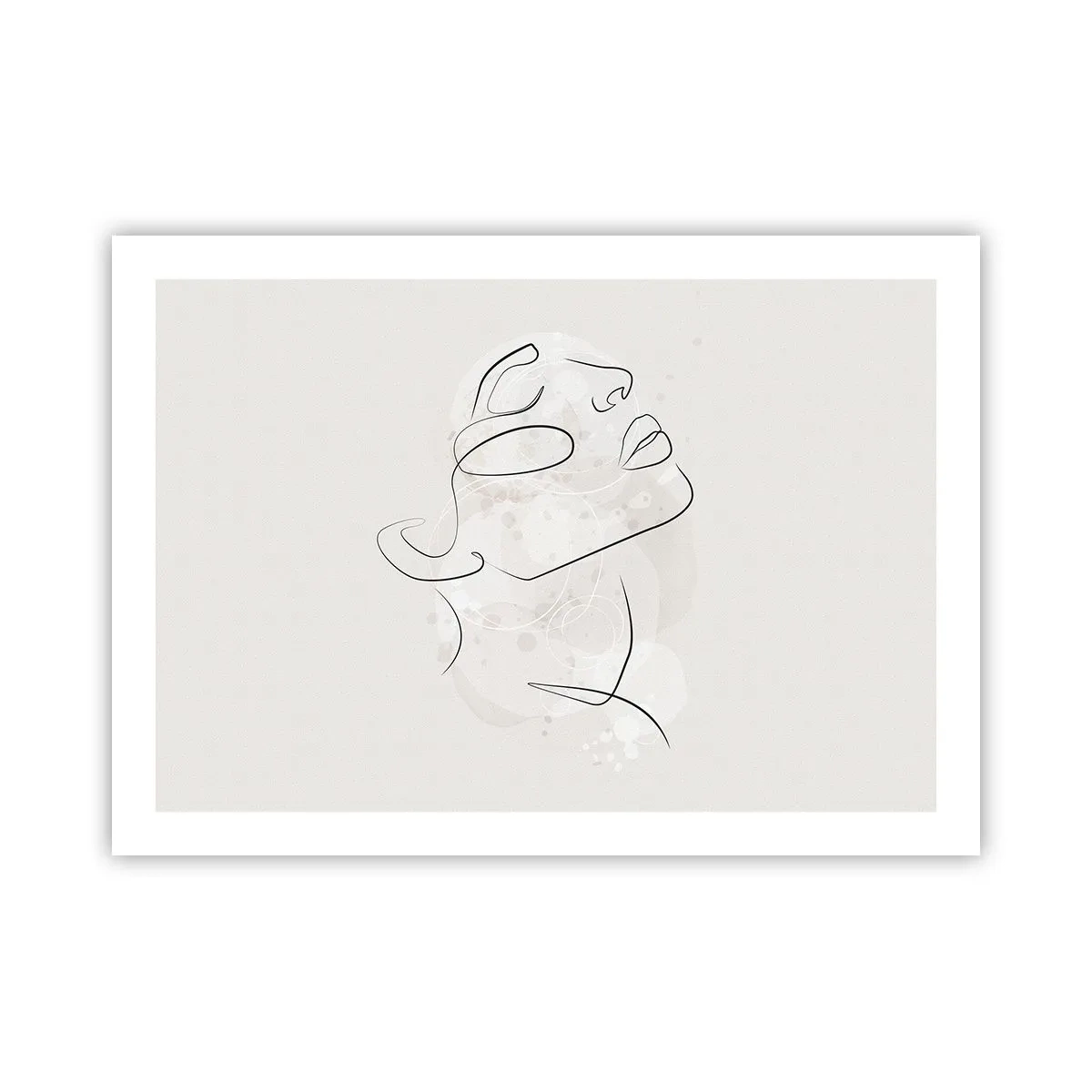 Affisch - Drömmens kontur - 70x50 cm