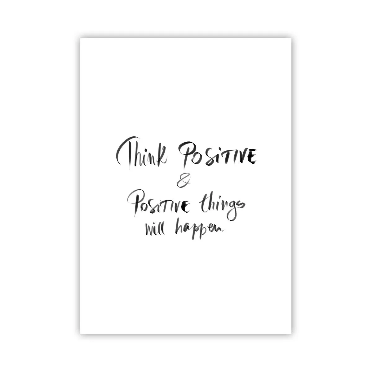 Affisch - Hur ska man leva? - 50x70 cm