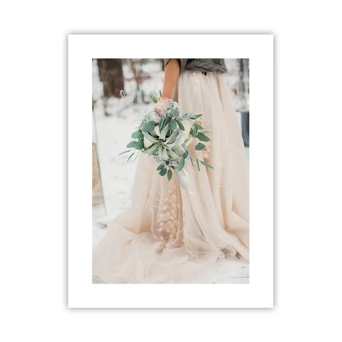 Affisch - Och så levde de lyckliga i alla sina dagar - 30x40 cm