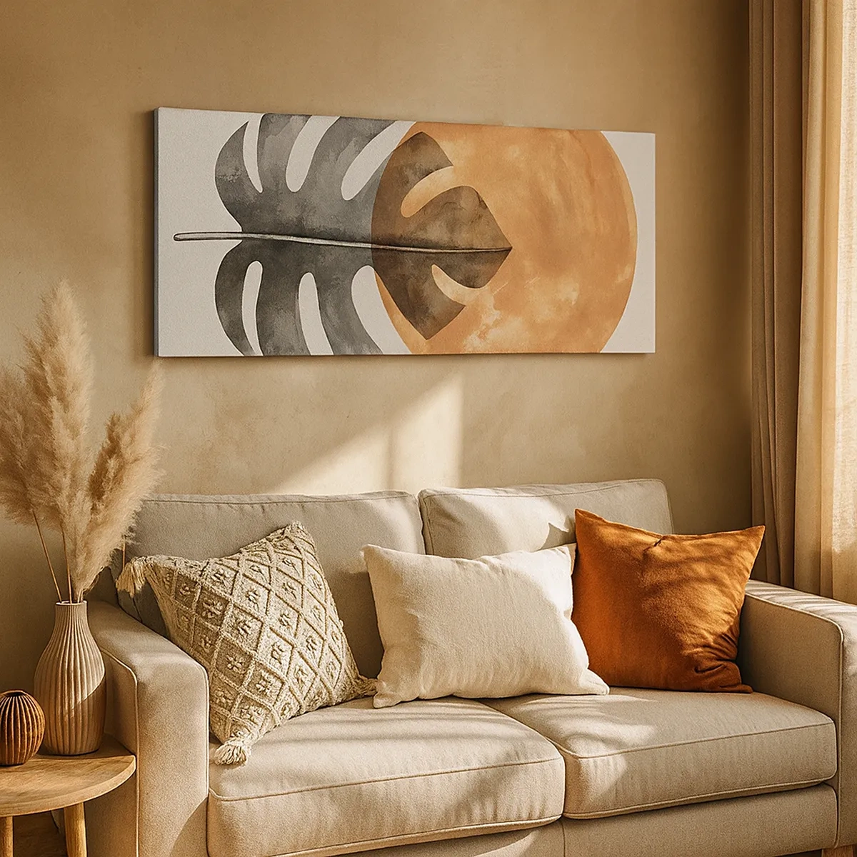 Canvastavla - Bild på duk - Alltid solen - 30x30 cm