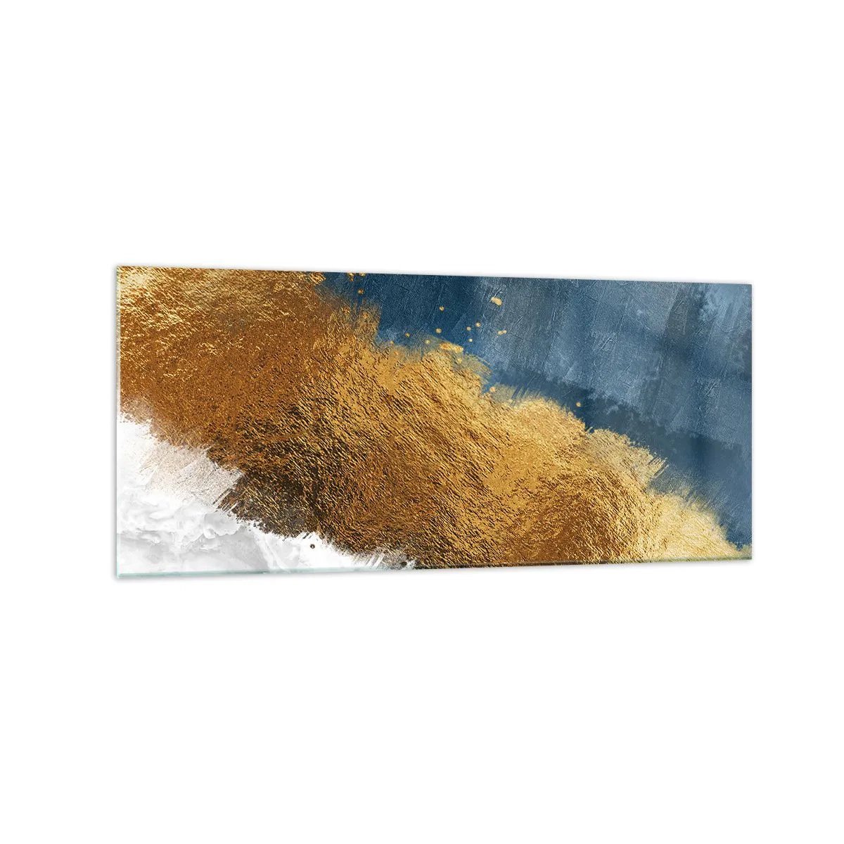 Glastavla - Bild på glas - Sommarens färger - 120x50 cm