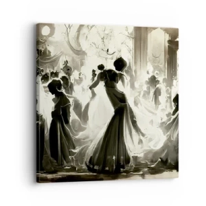 Canvastavla - Bild på duk - Stor maskerad - 30x30 cm