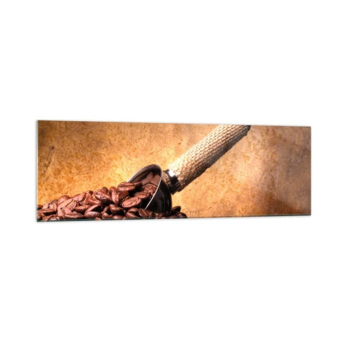 Glastavla - Bild på glas - I smakens källor - 160x50 cm