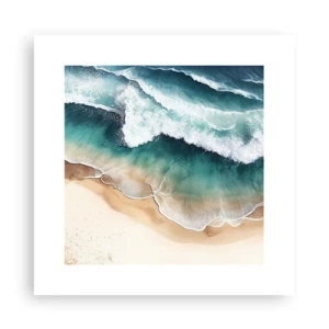 Affisch - Ett evigt möte - 30x30 cm