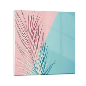 Glastavla - Bild på glas - Tropisk impression - 30x30 cm