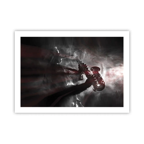 Affisch - I jazzens ångor - 70x50 cm