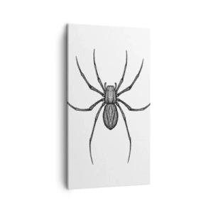 Canvastavla - Bild på duk - Oroväckande precision - 45x80 cm