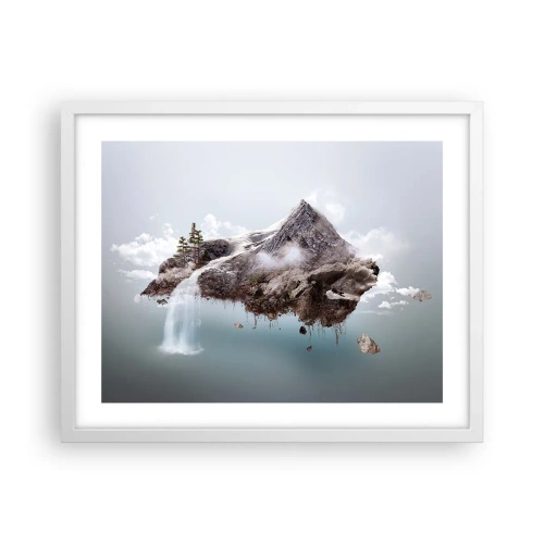 Affisch i vit ram - Med surrealistens öga - 50x40 cm