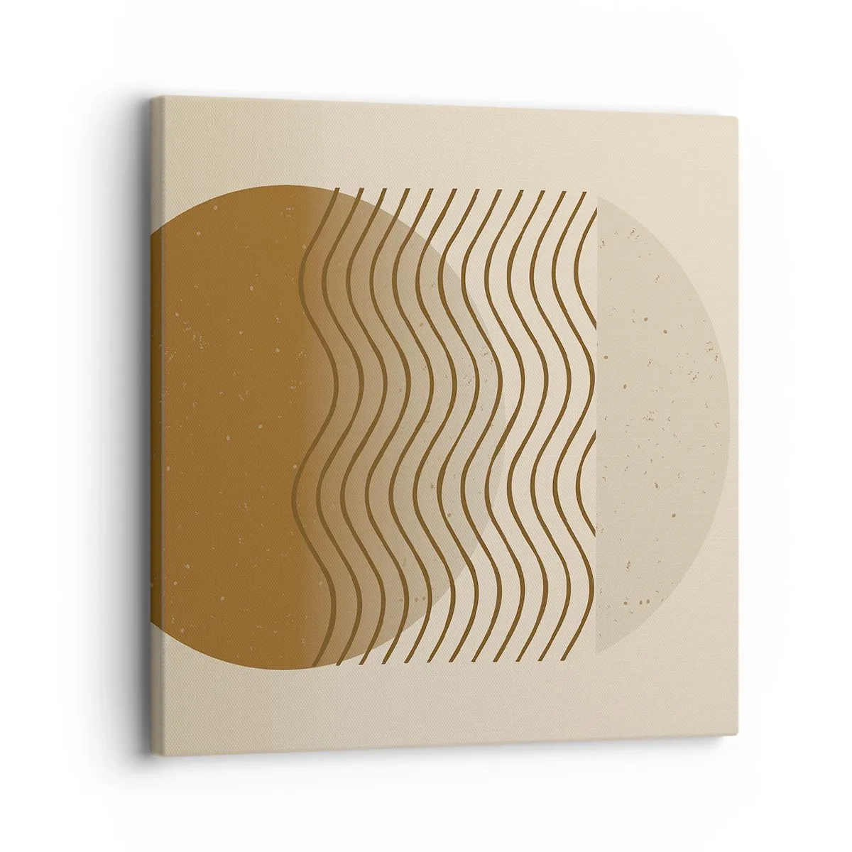 Canvastavla - Bild på duk - Om geometriska figurers ursprung - 30x30 cm