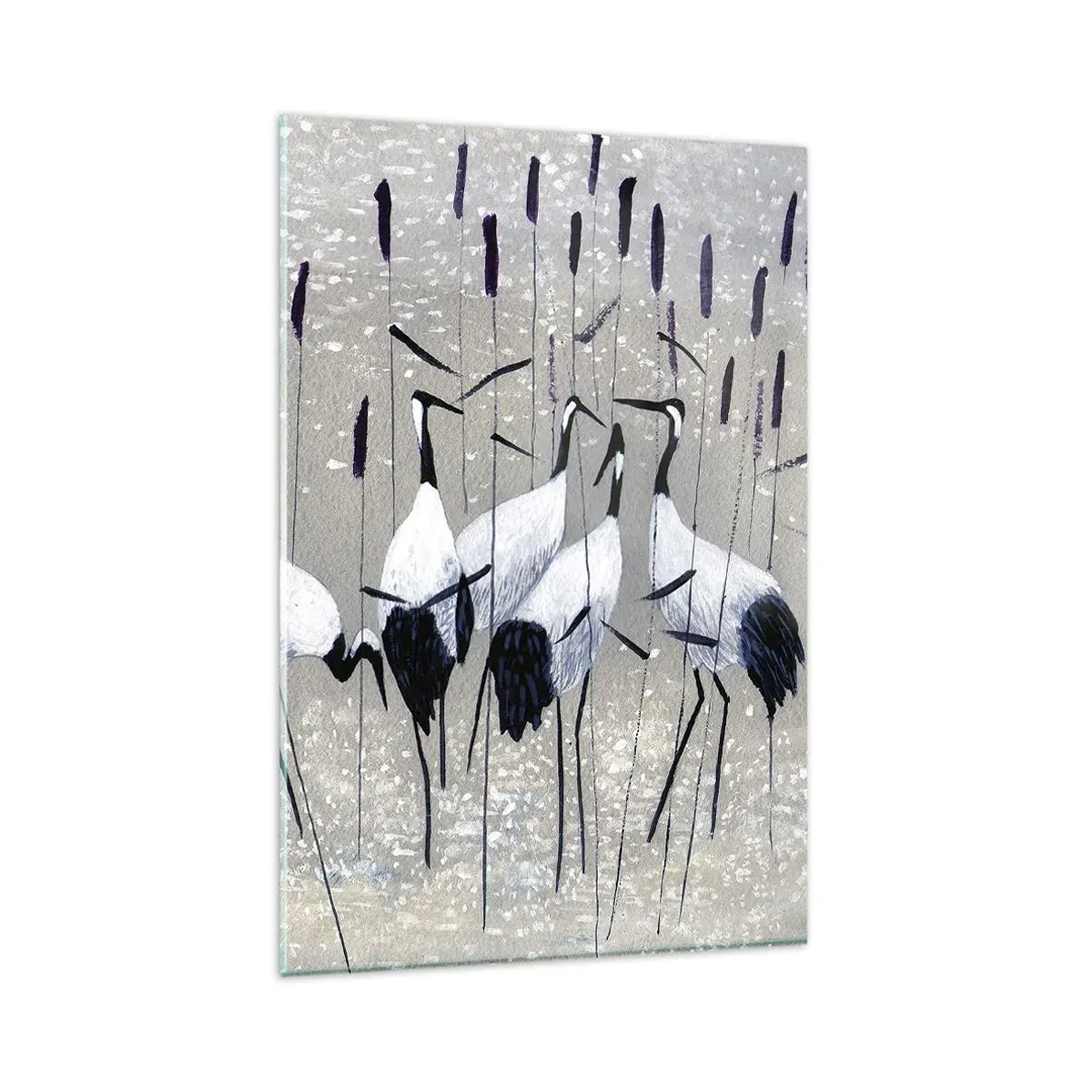 Glastavla - Bild på glas - Bland sina - 80x120 cm