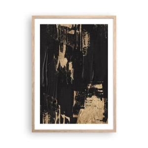 Affisch i ram av ljusek - Ett spår av beröring - 50x70 cm