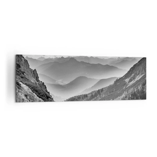 Canvastavla - Bild på duk - Ända fram till horisonten - 160x50 cm
