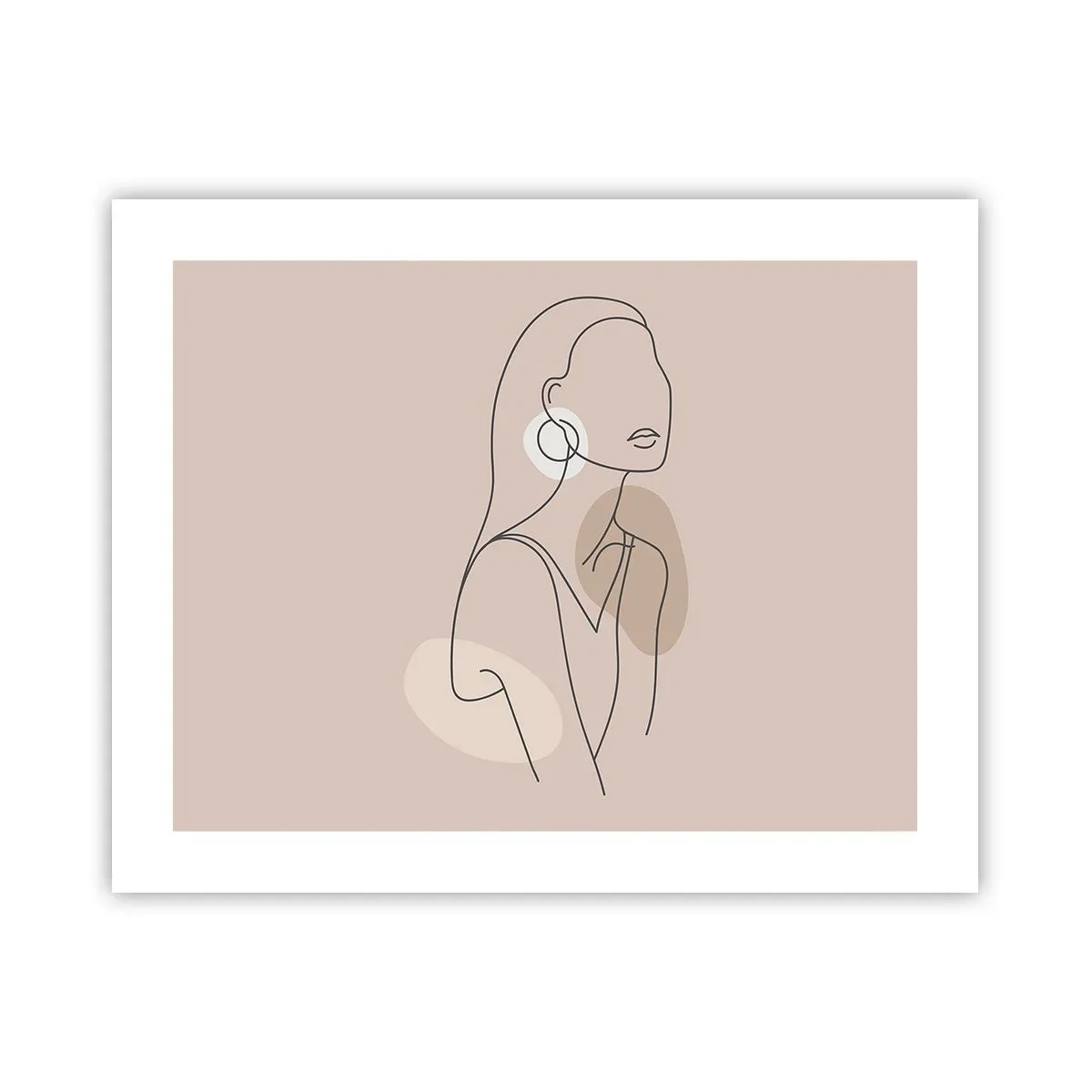Affisch - Flickaktighetens ikon - 50x40 cm