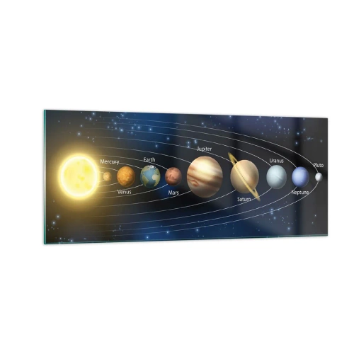 Glastavla - Bild på glas - En av tio - 100x40 cm