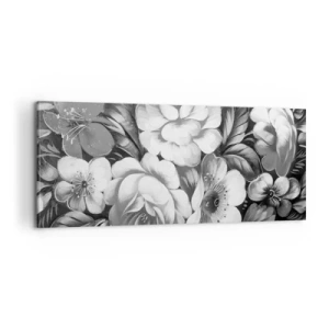 Canvastavla - Bild på duk - Vackra även i gråskala - 100x40 cm