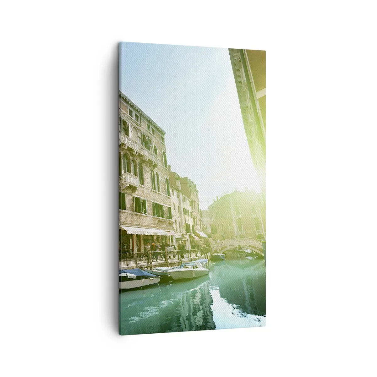 Canvastavla - Bild på duk - Venedig - Amore Mio - 45x80 cm