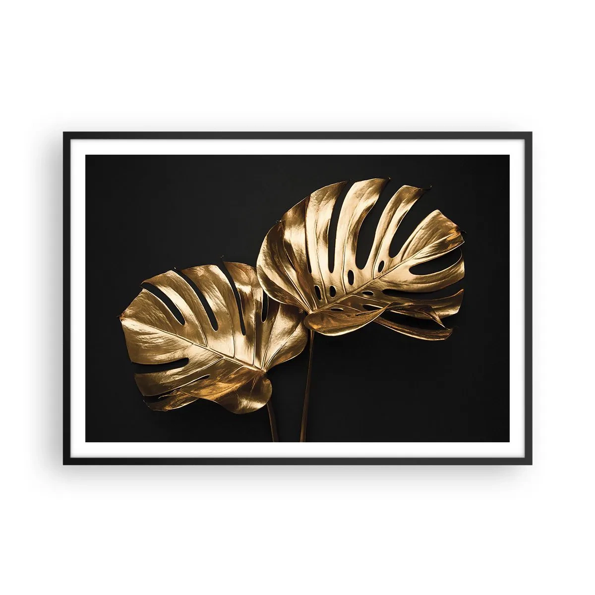 Affisch i svart ram - Naturens skatter - 100x70 cm