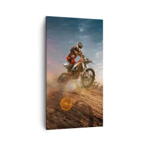 Canvastavla - Bild på duk - För segern - 45x80 cm