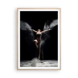 Affisch i ram av ljusek - Alverna finns - 70x100 cm