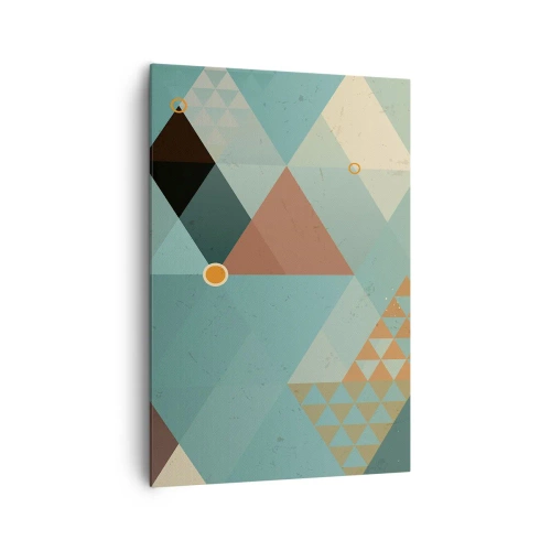 Canvastavla - Bild på duk - Mångfaldens enighet, enighetens mångfald - 70x100 cm