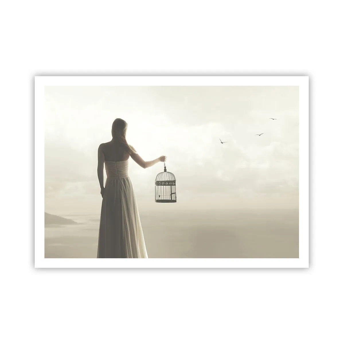 Affisch - Var fri - 100x70 cm