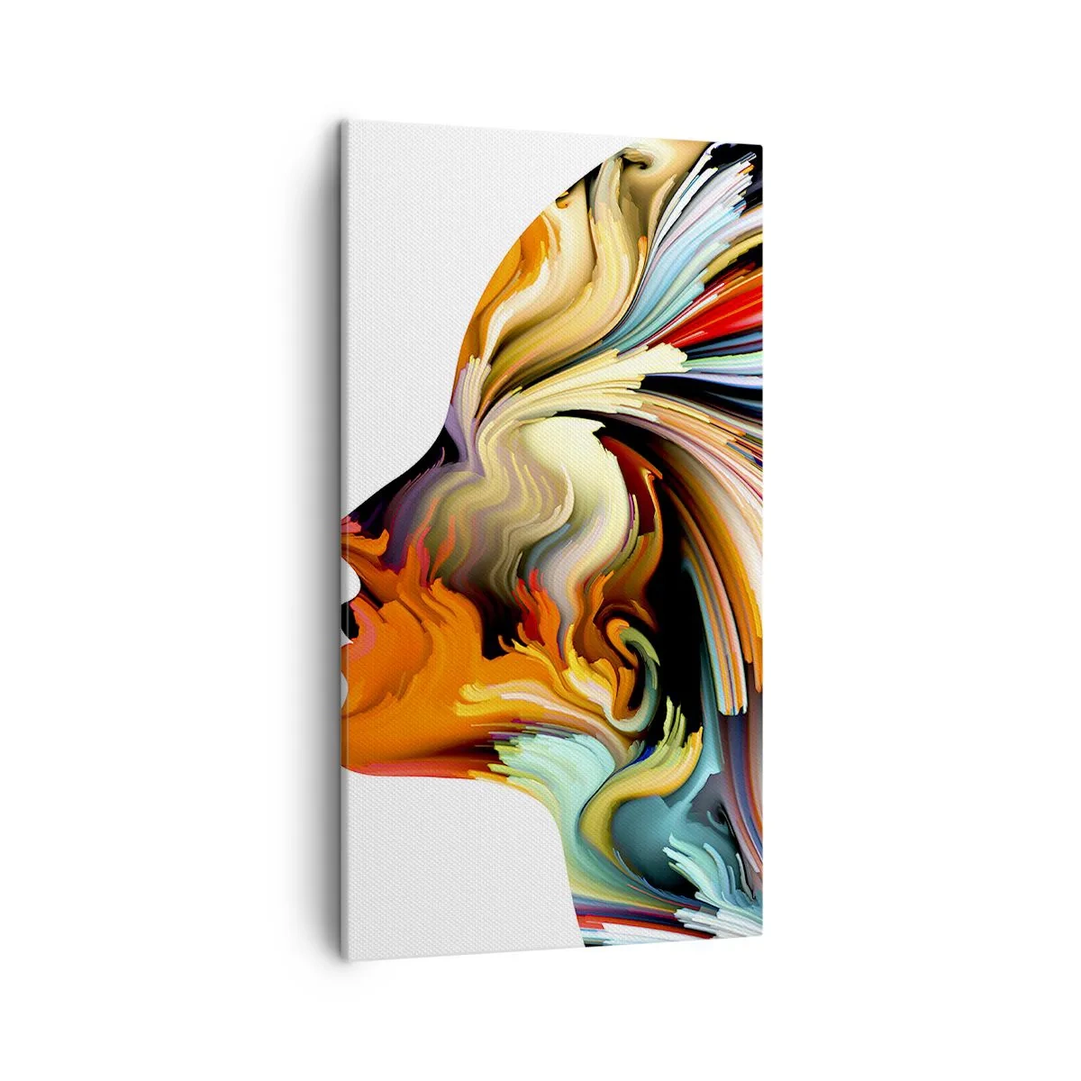 Canvastavla - Bild på duk - Fantasin exploderar - 45x80 cm