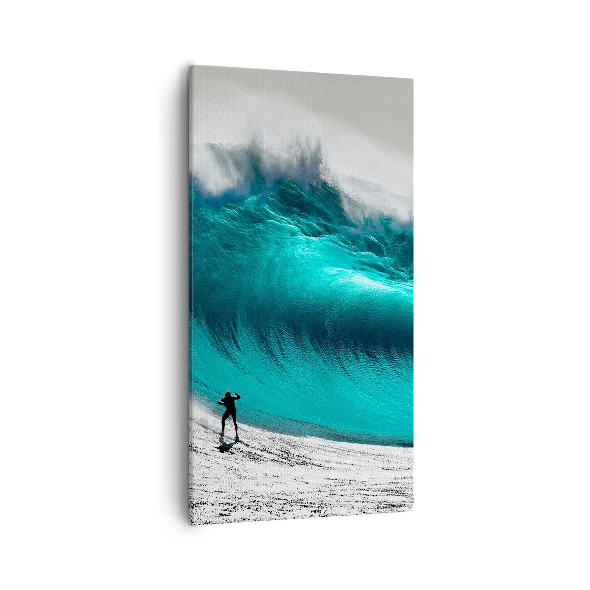 Canvastavla - Bild på duk - Utmaningen accepterad - 55x100 cm