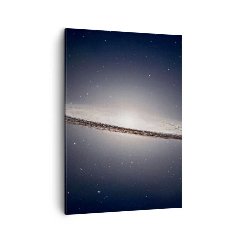 Canvastavla - Bild på duk - En gång i en galax långt, långt borta.... - 50x70 cm