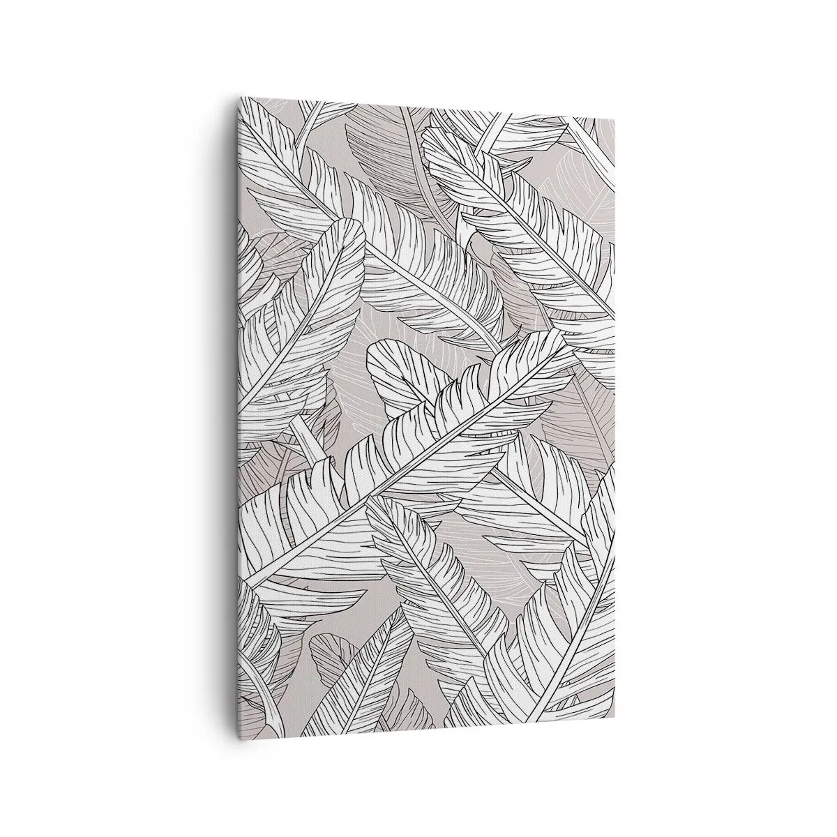 Canvastavla - Bild på duk - Fjäderstorm - 80x120 cm